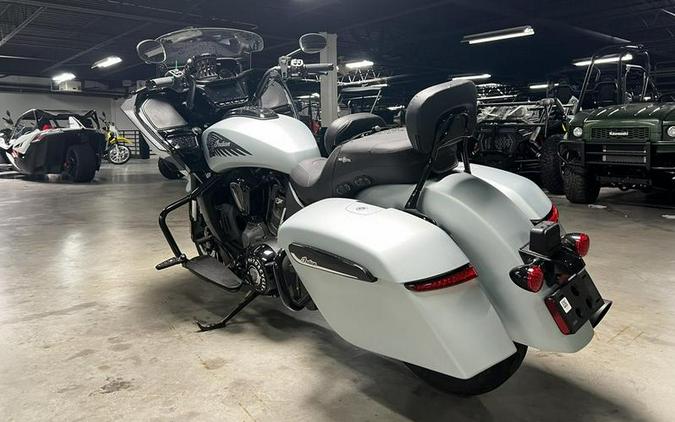 2025 Indian Motorcycle® Challenger® Dark Horse® Frost Silver Smoke