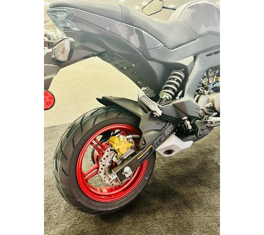 2024 Kawasaki Z125 PRO Cypher Camo Gray Matte/Metallic Matte Carbon Gray