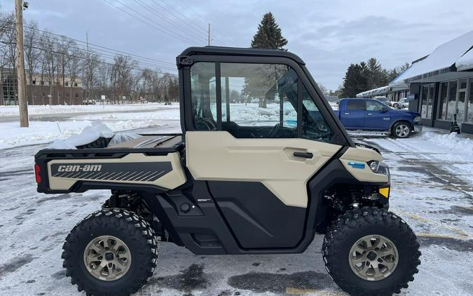 2024 Can-Am® Defender Limited HD10 Desert Tan & Timeless Black