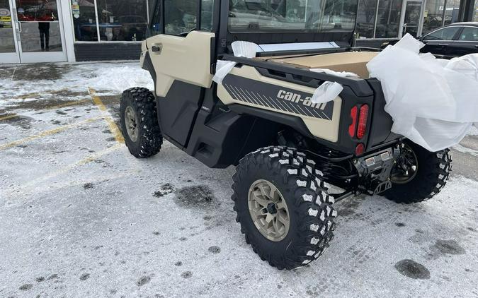 2024 Can-Am® Defender Limited HD10 Desert Tan & Timeless Black