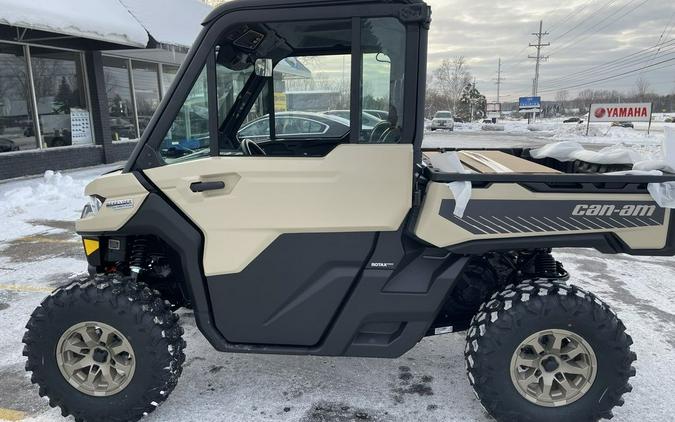 2024 Can-Am® Defender Limited HD10 Desert Tan & Timeless Black