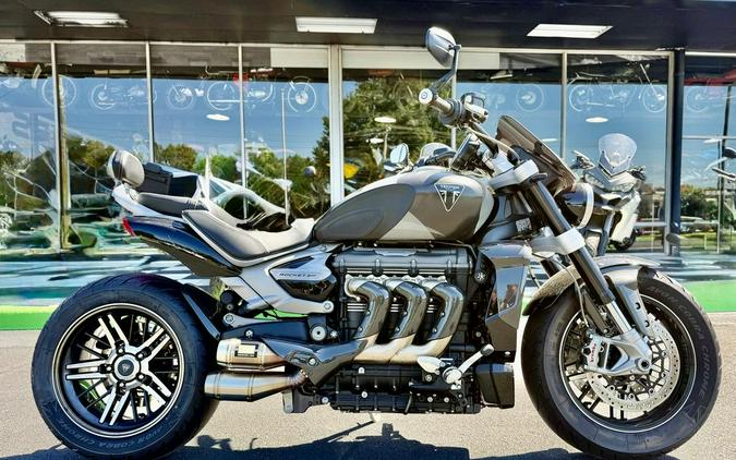 2023 Triumph Rocket 3 GT Silver Ice / Storm Grey