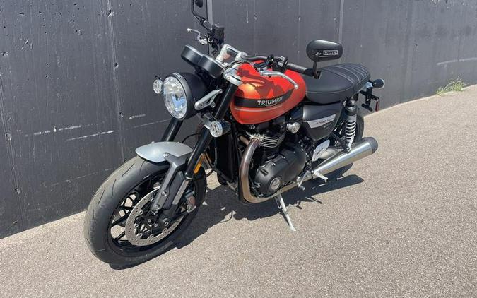 2023 Triumph Speed Twin 1200 Matte Baja Orange