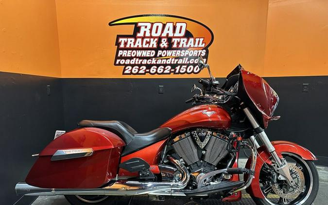 2013 Victory Motorcycles Cross Country Sunset Red