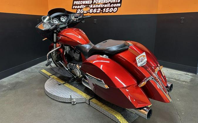 2013 Victory Motorcycles Cross Country Sunset Red