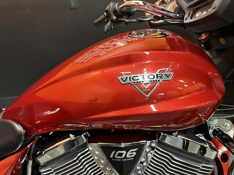 2013 Victory Motorcycles Cross Country Sunset Red