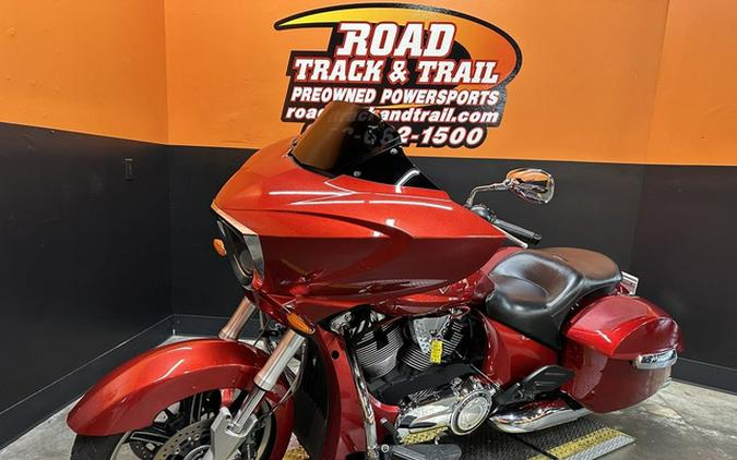 2013 Victory Motorcycles Cross Country Sunset Red