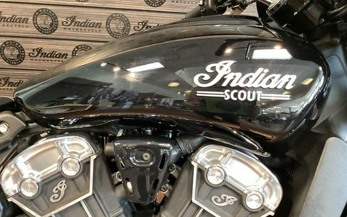 2023 Indian Scout Black Metallic