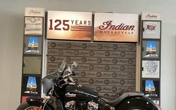 2023 Indian Scout Black Metallic