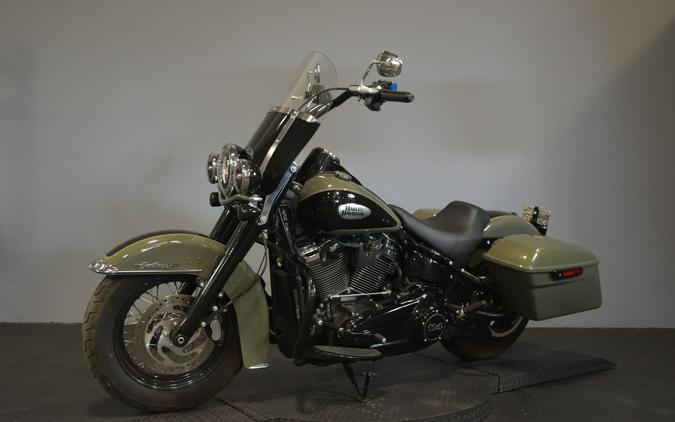 2021 Harley-Davidson Heritage Classic 114 Deadwood Green/Vivid Black