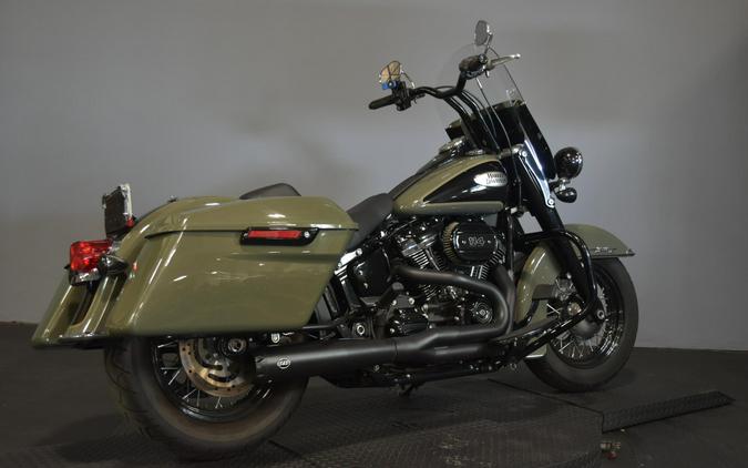 2021 Harley-Davidson Heritage Classic 114 Deadwood Green/Vivid Black