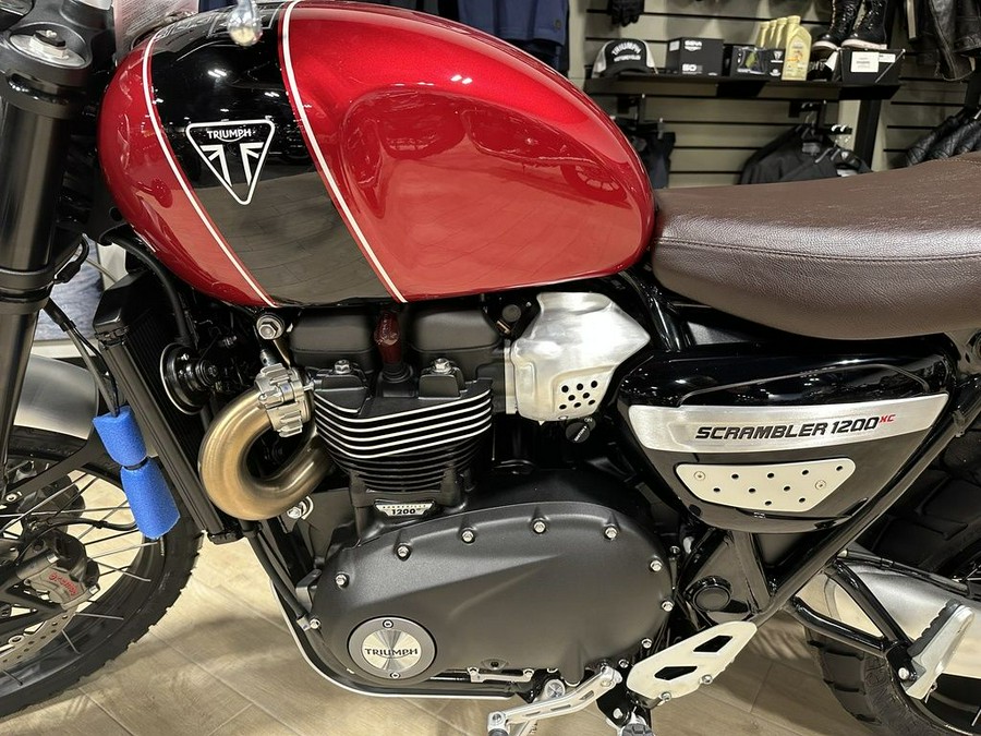 2023 Triumph Scrambler 1200 XC Carnival Red / Jet Black