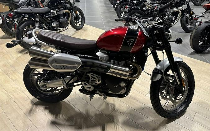 2023 Triumph Scrambler 1200 XC Carnival Red / Jet Black