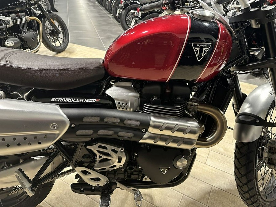 2023 Triumph Scrambler 1200 XC Carnival Red / Jet Black