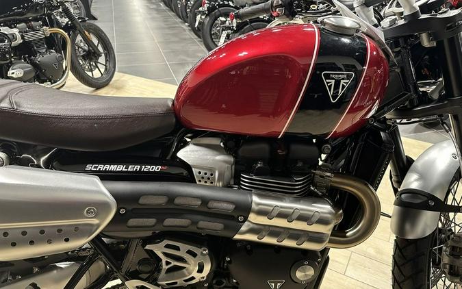 2023 Triumph Scrambler 1200 XC Carnival Red / Jet Black