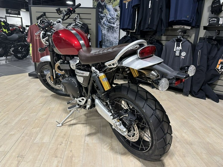 2023 Triumph Scrambler 1200 XC Carnival Red / Jet Black