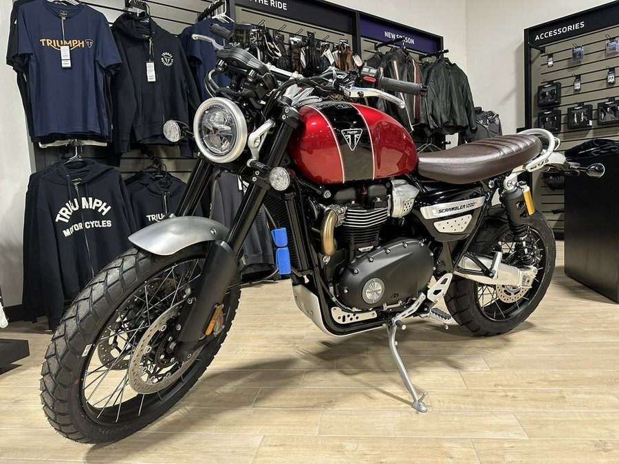 2023 Triumph Scrambler 1200 XC Carnival Red / Jet Black