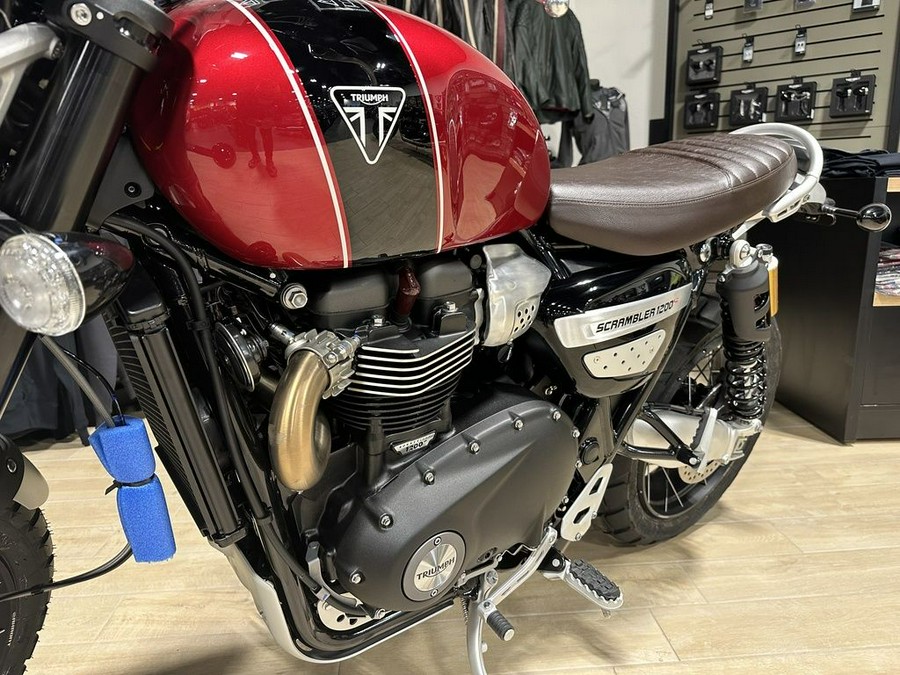 2023 Triumph Scrambler 1200 XC Carnival Red / Jet Black