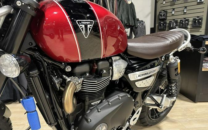 2023 Triumph Scrambler 1200 XC Carnival Red / Jet Black