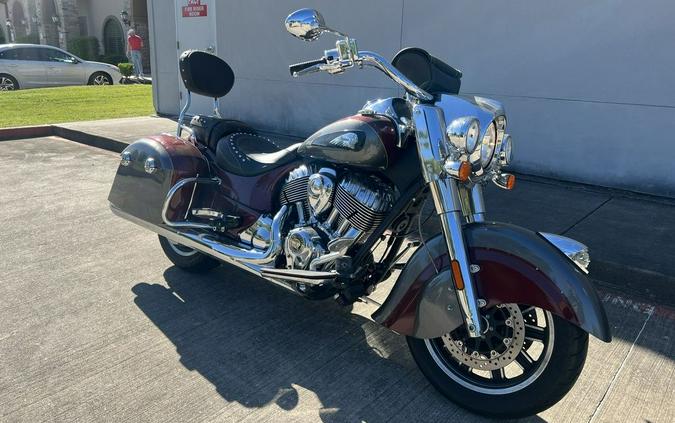 2020 Indian Motorcycle® Springfield® Burgundy Metallic / Titanium Metallic