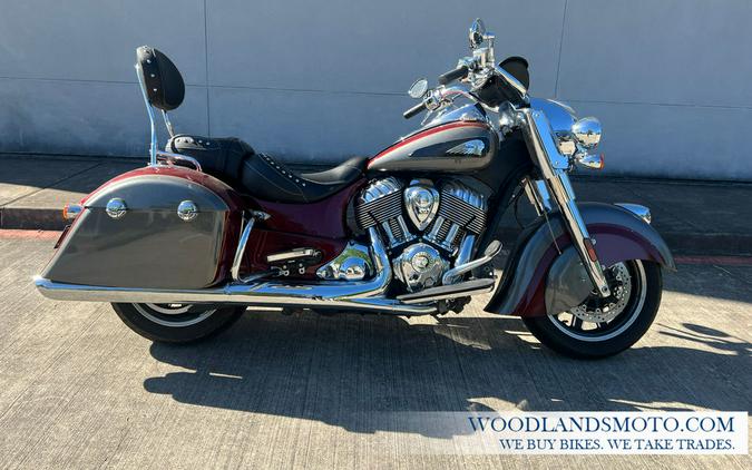 2020 Indian Motorcycle® Springfield® Burgundy Metallic / Titanium Metallic