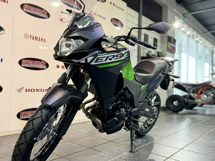 2025 Kawasaki Versys-X 300 ABS Candy Lime Green/Metallic Flat Spark Black - DA19219