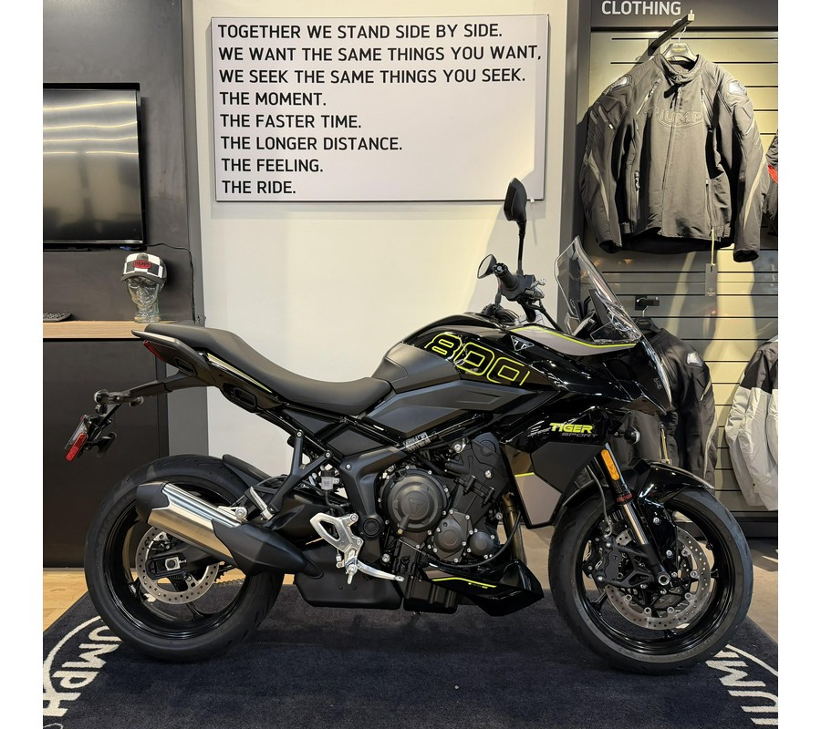 2026 Triumph Tiger Sport 800 DEMO
