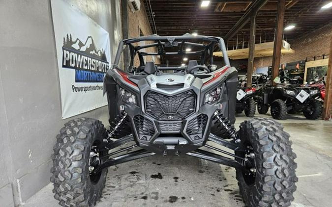 2024 Can-Am Maverick X3 MAX DS Turbo Fiery Red & Hyper Silver