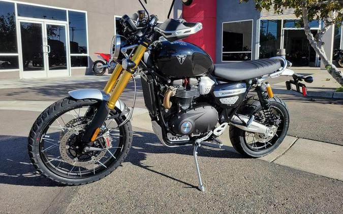 2026 Triumph Scrambler 1200 XE Sapphire black