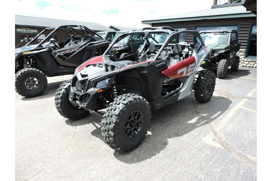 2024 Can-Am Maverick X3 DS Turbo Red & Silver