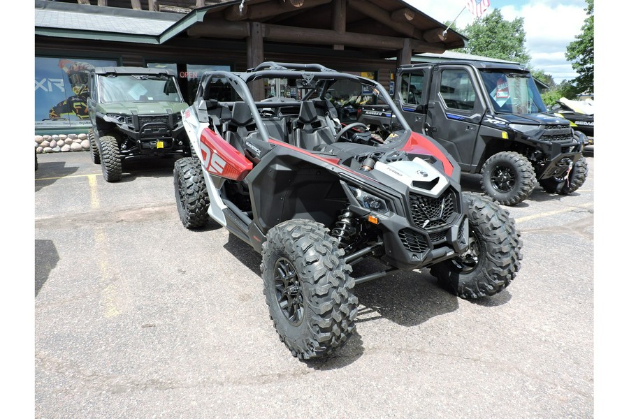 2024 Can-Am Maverick X3 DS Turbo Red & Silver