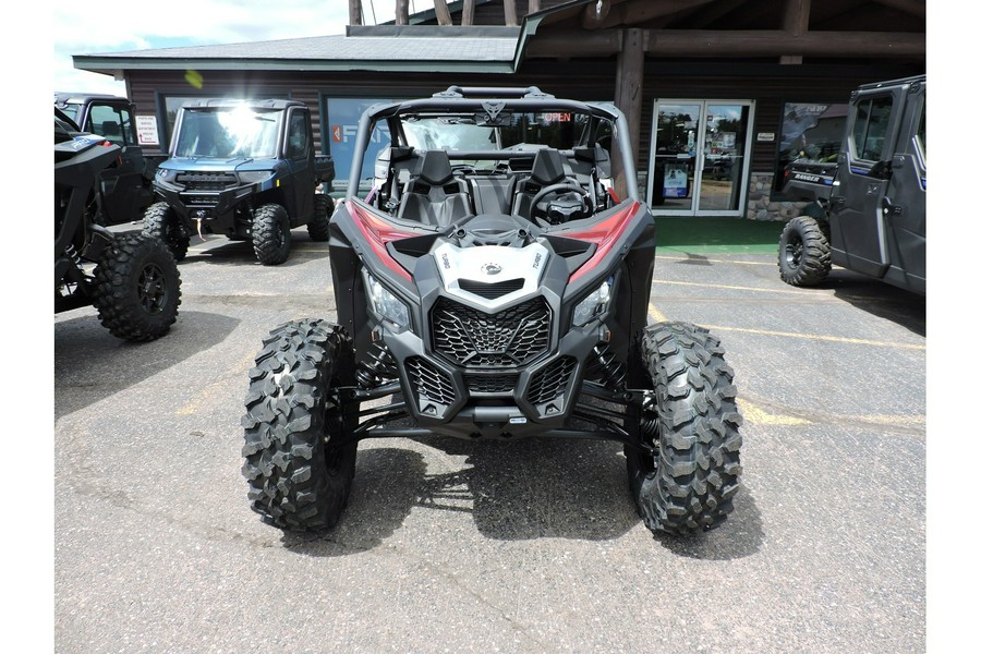 2024 Can-Am Maverick X3 DS Turbo Red & Silver