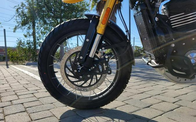 2026 Triumph Scrambler 400 XC Racing Yellow