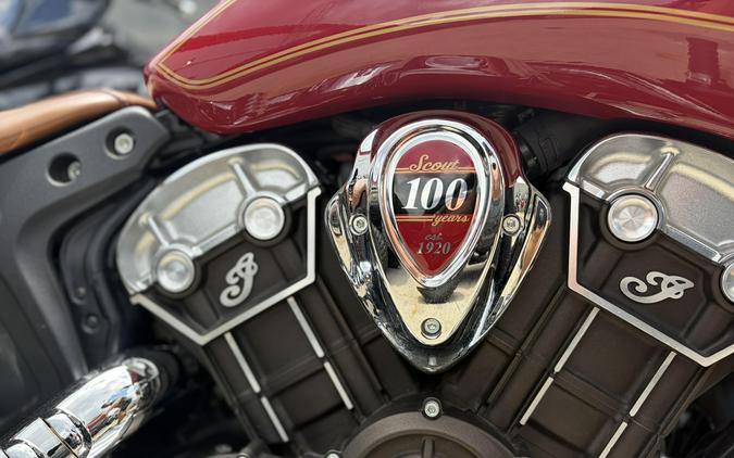 2020 Indian Motorcycle SCOUT 100 ANNIV INDIAN RED 49ST
