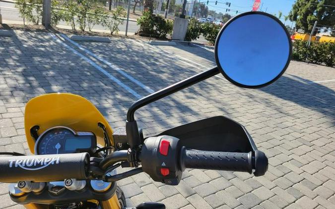 2026 Triumph Scrambler 400 XC Racing Yellow
