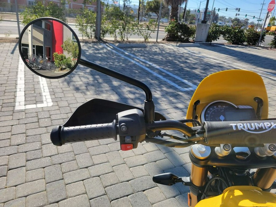 2026 Triumph Scrambler 400 XC Racing Yellow