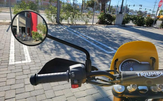 2026 Triumph Scrambler 400 XC Racing Yellow