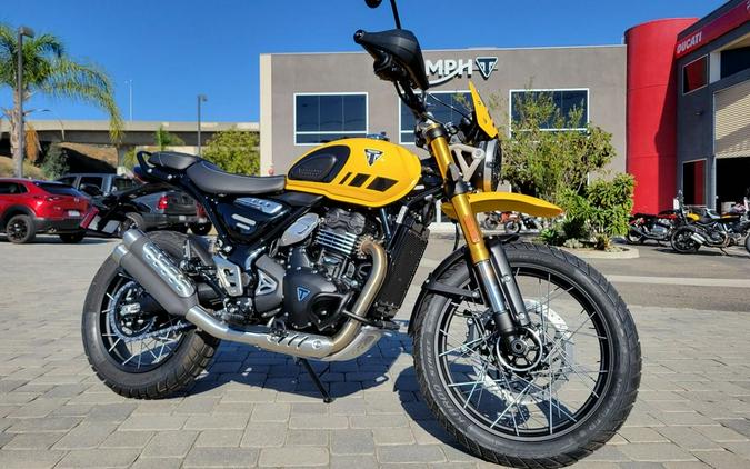 2026 Triumph Scrambler 400 XC Racing Yellow
