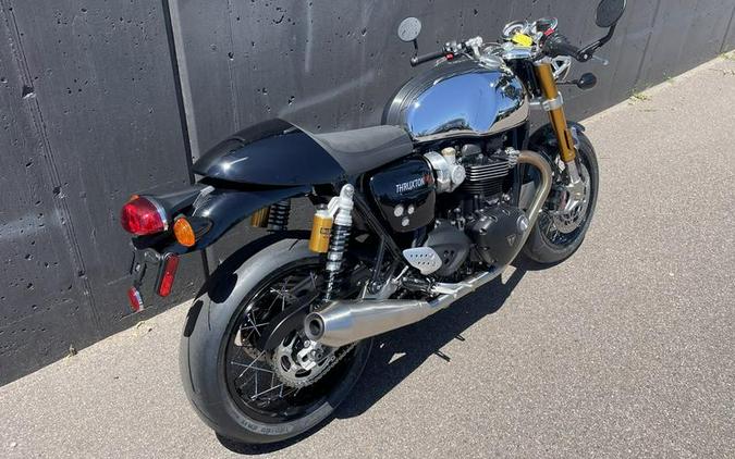 2023 Triumph Thruxton RS Chrome Edition Jet Black