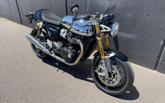 2023 Triumph Thruxton RS Chrome Edition Jet Black