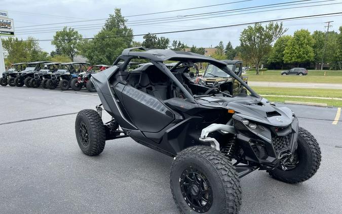 2024 Can-Am® Maverick R X RS with Smart-Shox Triple Black