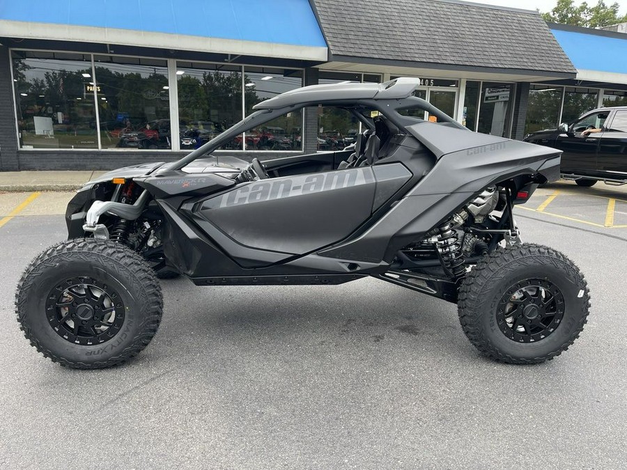 2024 Can-Am® Maverick R X RS with Smart-Shox Triple Black