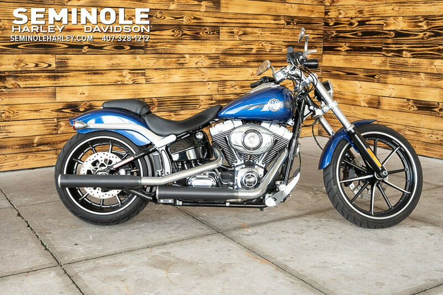 2015 Harley-Davidson Breakout Superior Blue