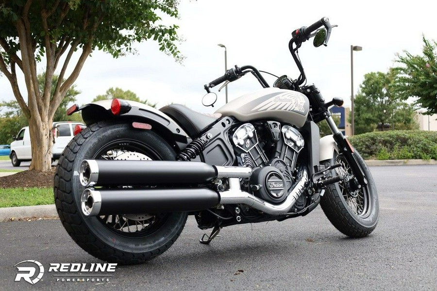 2023 Indian Motorcycle® Scout® Bobber Twenty ABS Silver Quartz Smoke
