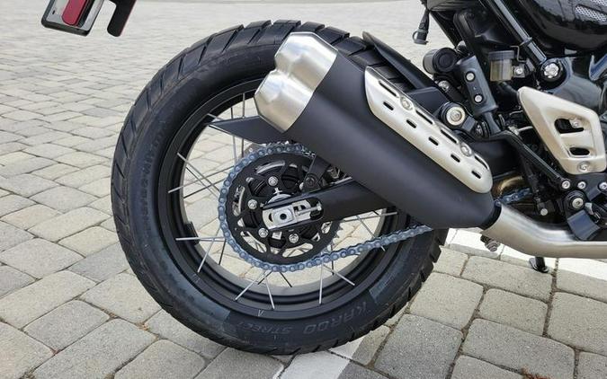 2026 Triumph Scrambler 400 XC Vanilla White