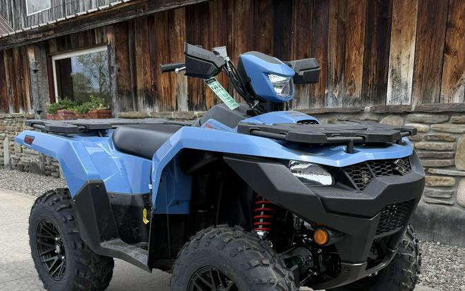 2026 Suzuki KingQuad 750AXi Power Steering SE Armored Blue Grey