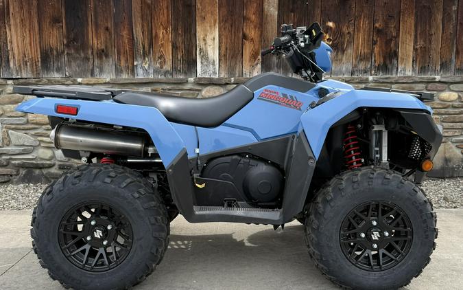 2026 Suzuki KingQuad 750AXi Power Steering SE Armored Blue Grey