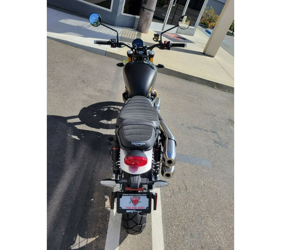 2026 Triumph Scrambler 900 Matt khaki green