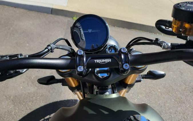 2026 Triumph Scrambler 900 Matt khaki green