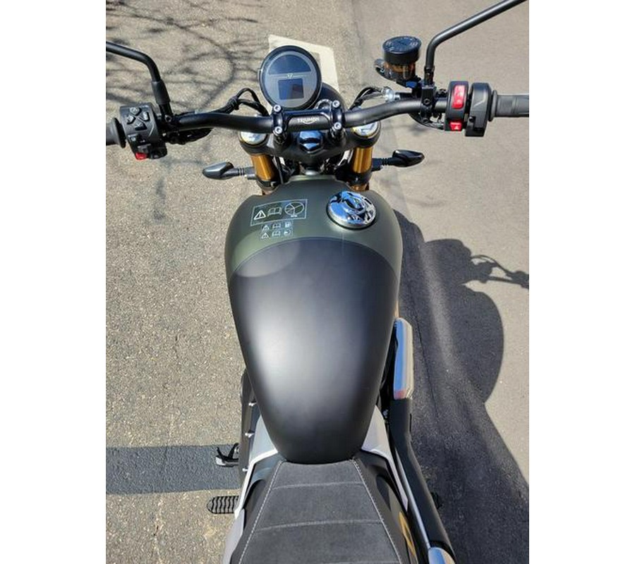 2026 Triumph Scrambler 900 Matt khaki green